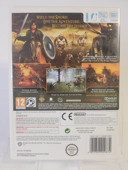 Lord of the Rings Aragorn's Quest Nintendo Wii - Feniks Gameshop
