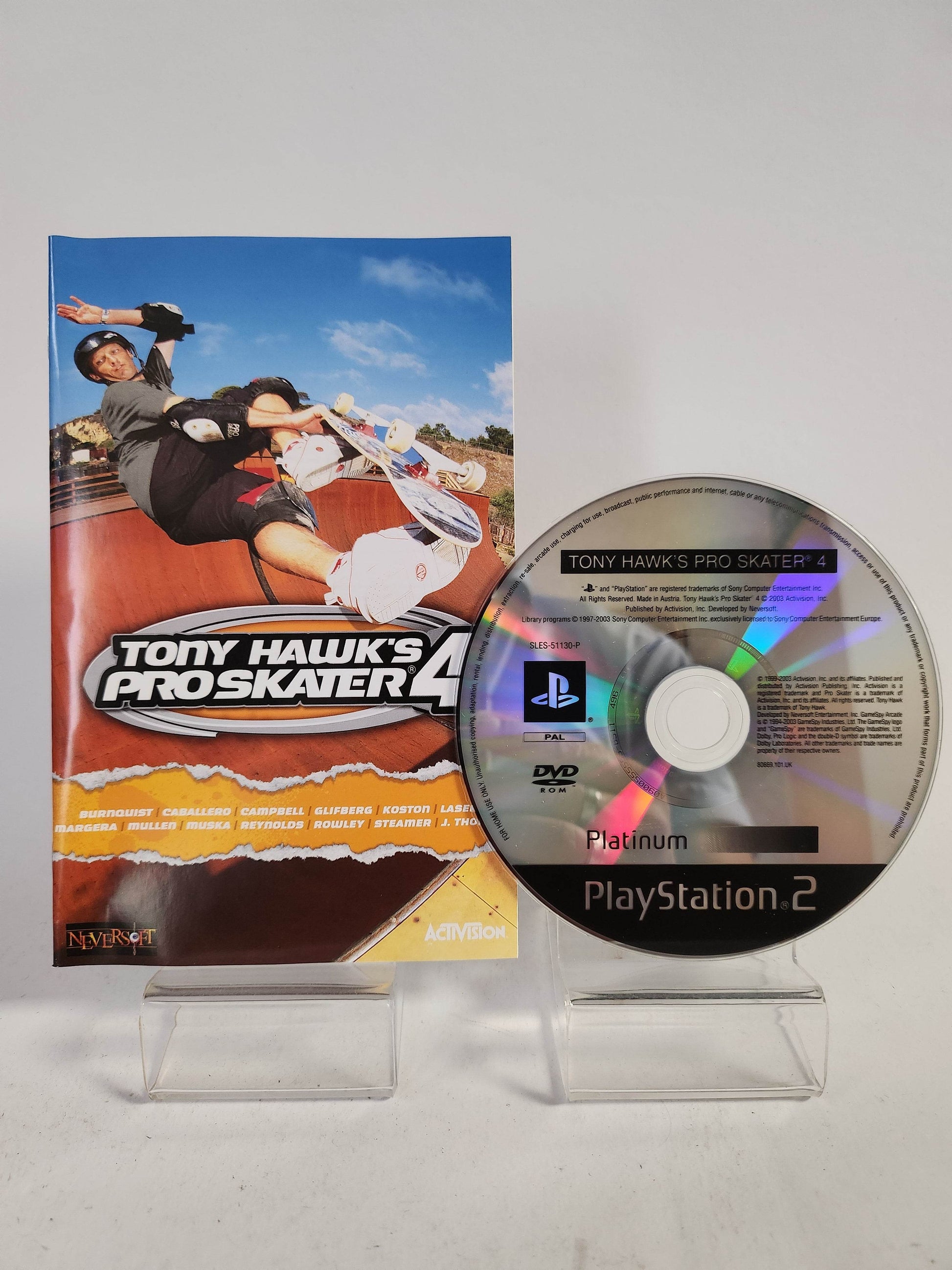 Tony Hawk's Pro Skater 4 Platinum Playstation 2 - Feniks Gameshop