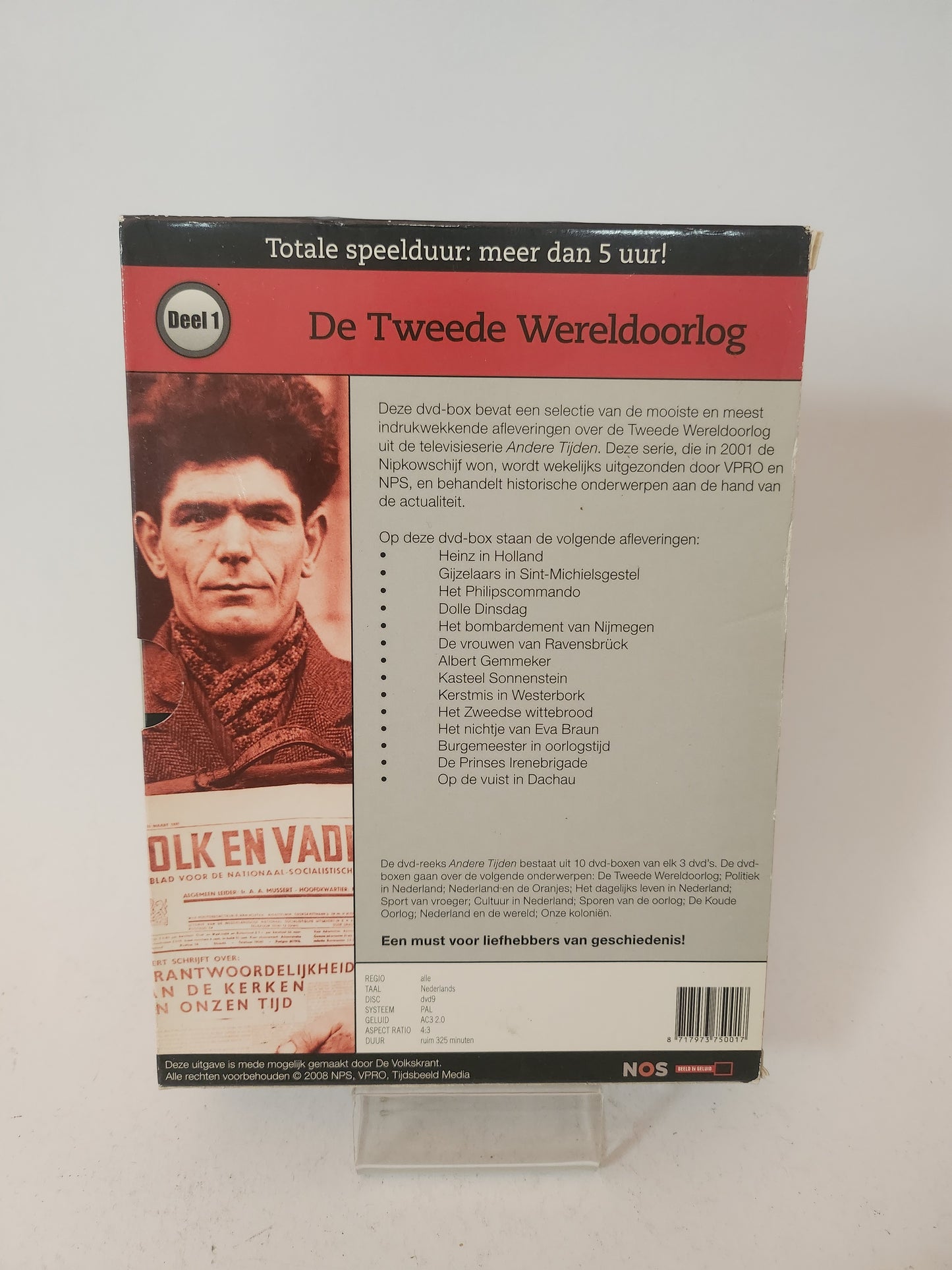Andere Tijden: Deel 1 de Tweede Wereldoorlog Dvd Box