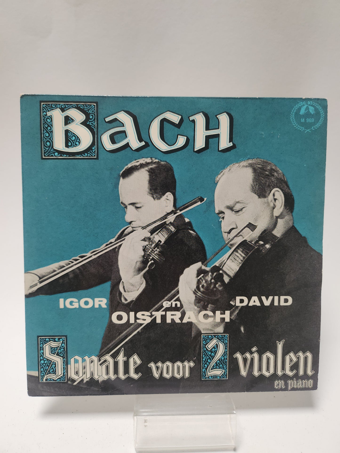 David en Igor Oistrach: Sonate voor 2 Violen en Piano Single Vinyl