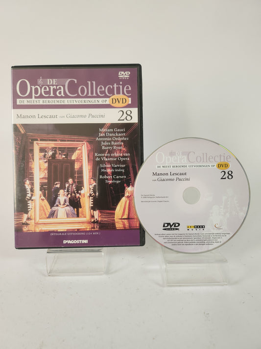 Opera Collectie 28: Puccini "Manon Lescaut" DVD Muziek