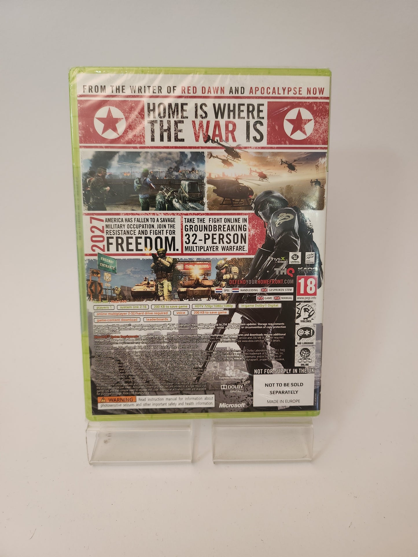 Homefront geseald Xbox 360