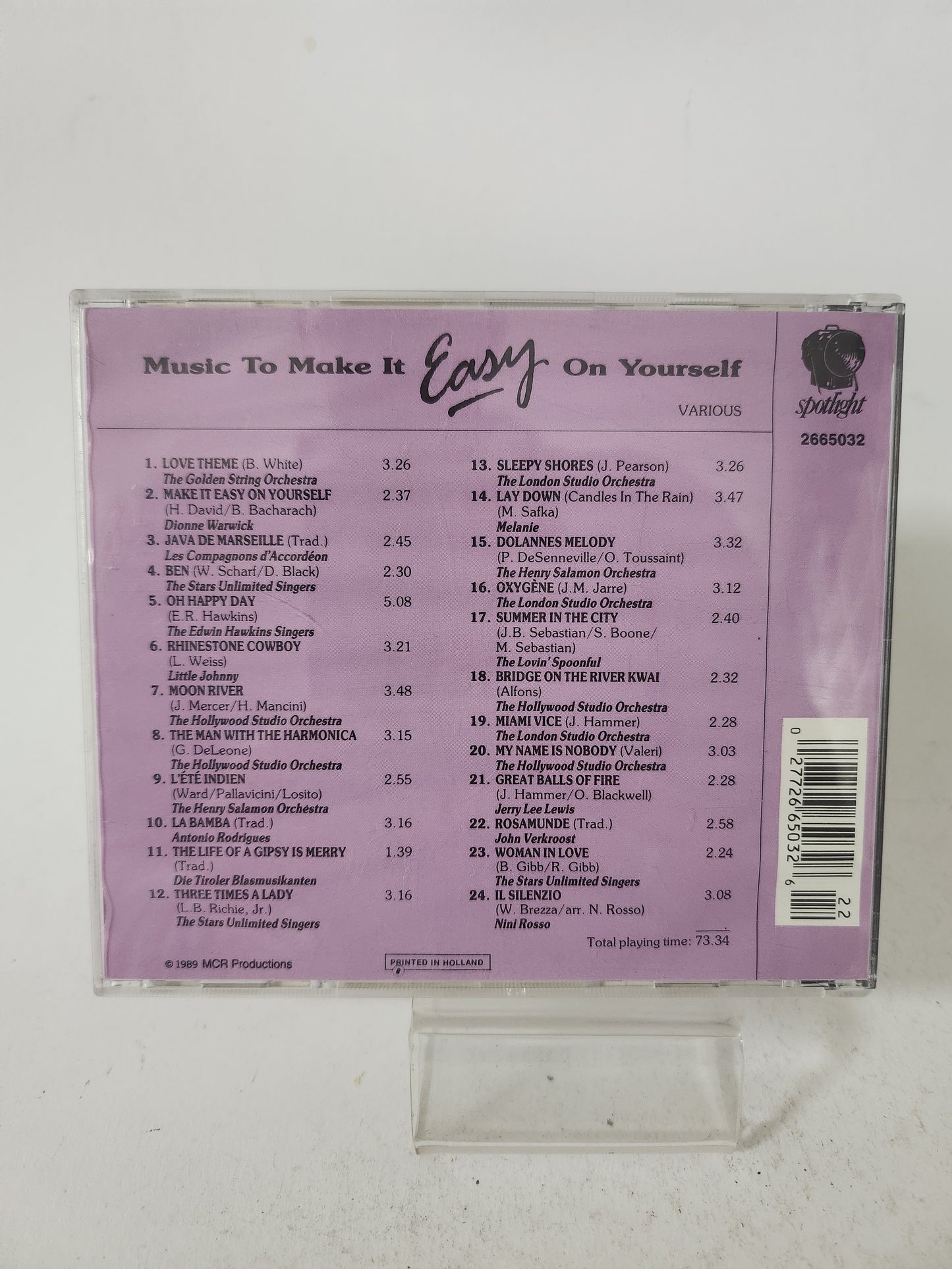 Easy on Yourself CD