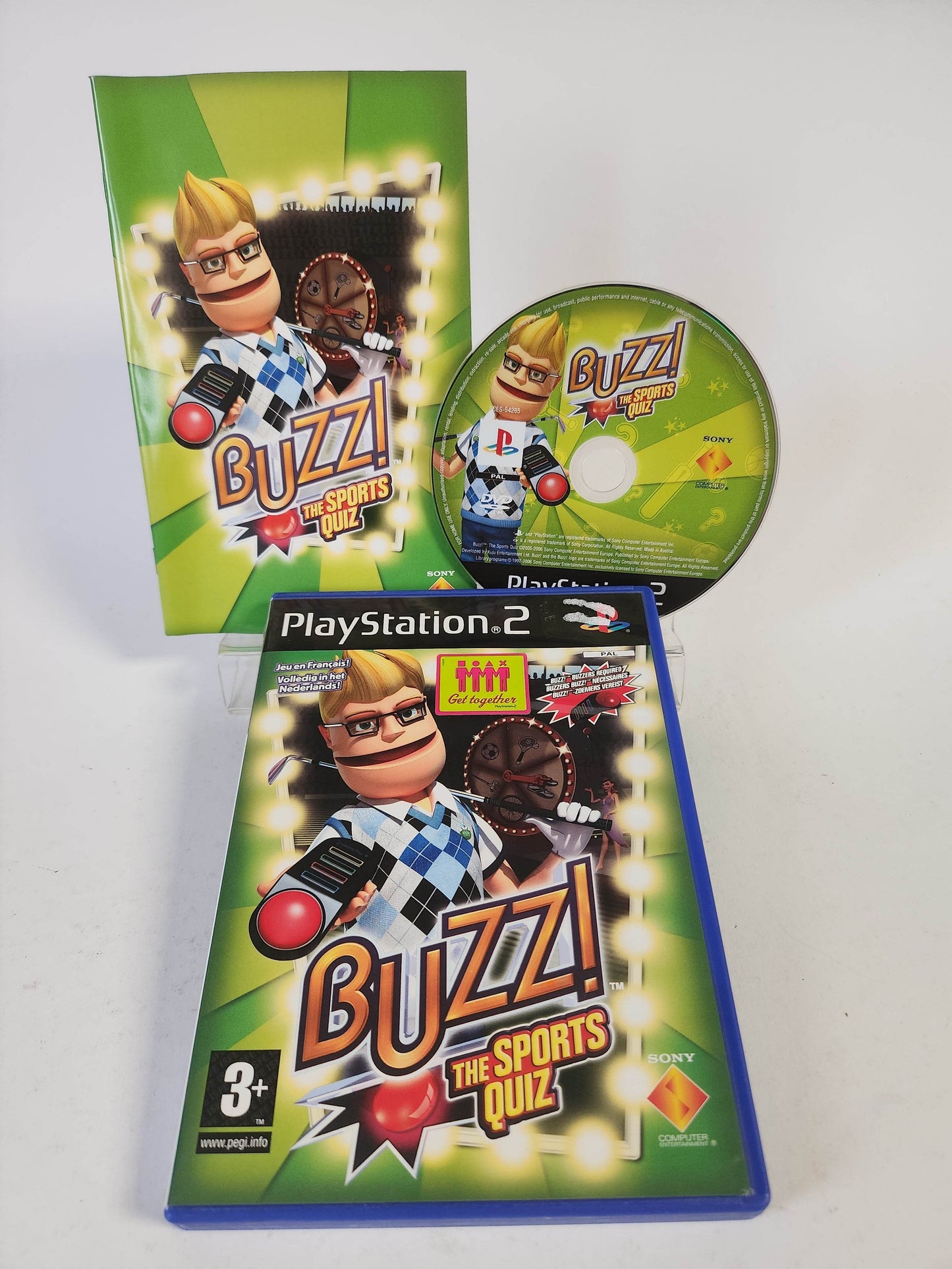 Buzz the Sports Quiz Playstation 2 - Feniks Gameshop