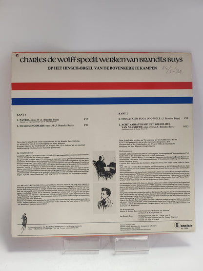Charles de Wolff speelt werken van Brandt Buys LP Vinyl