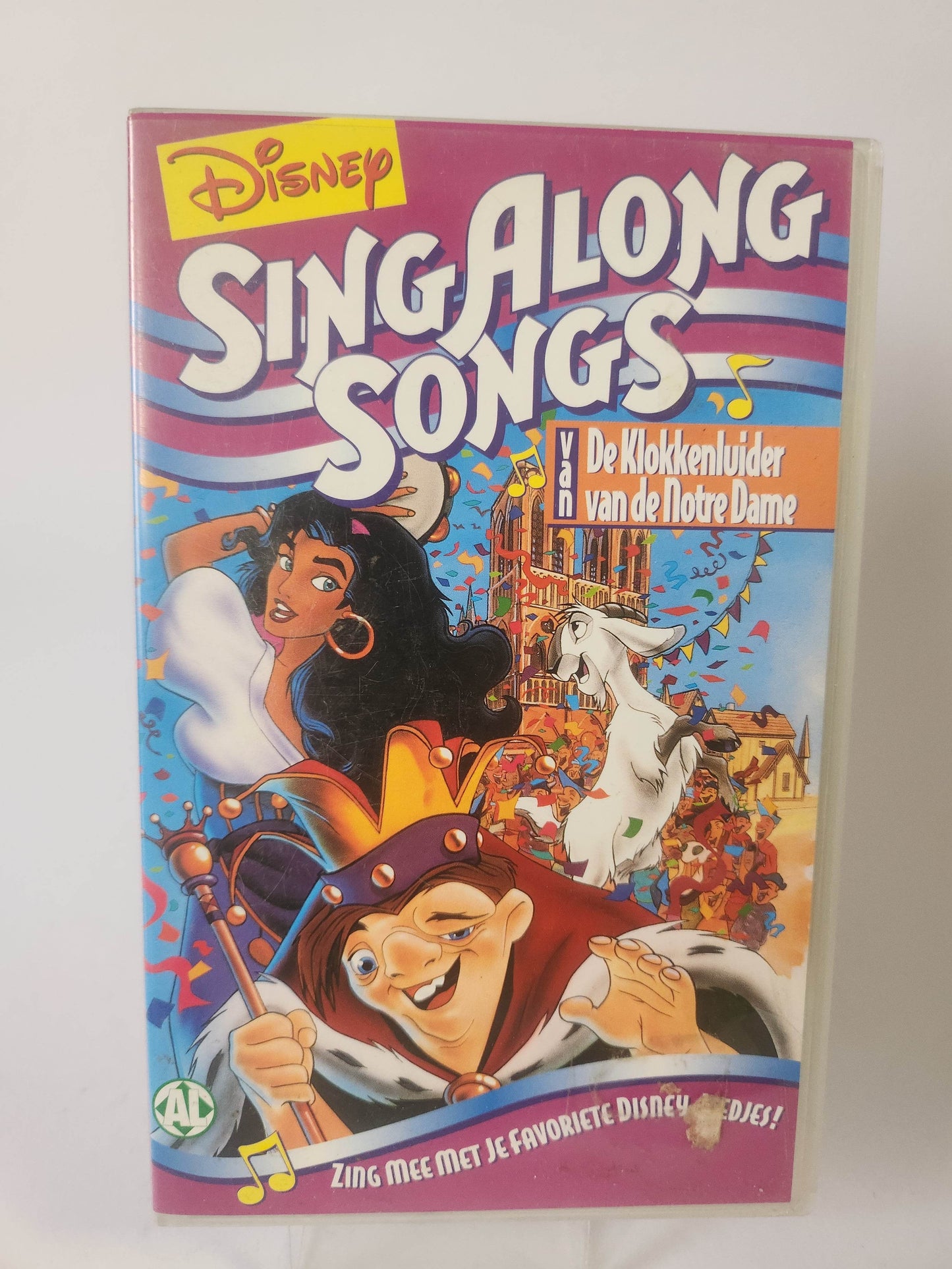 Disney Sing Along Songs: de Klokkenluider van de Notre Dame VHS Kids - Feniks Gameshop