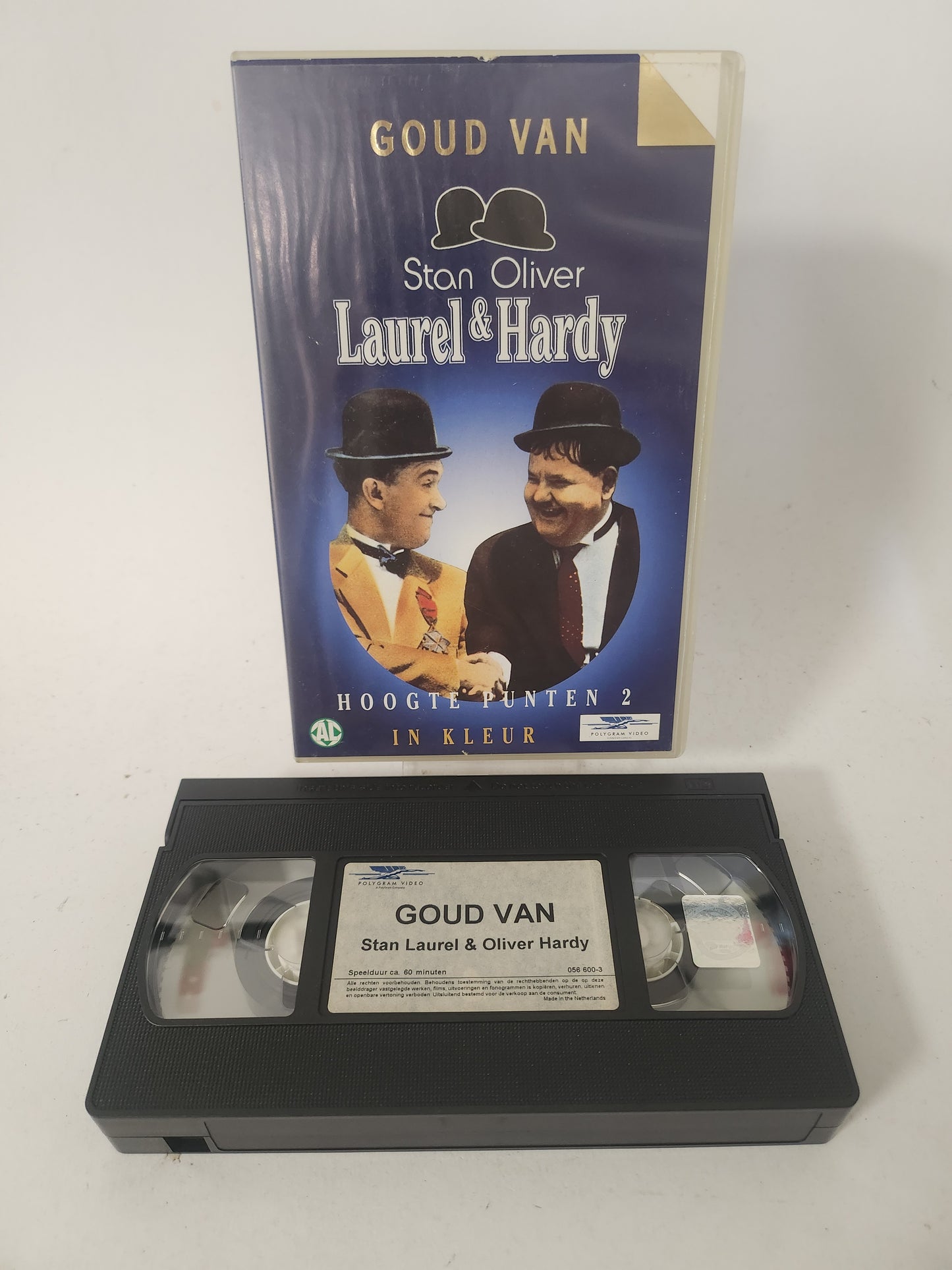 Laurel & Hardy "Goud van" Hoogtepunten Deel 2 in Kleur VHS