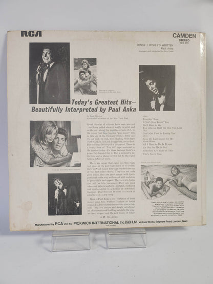 Paul Anka: Song I Wish I'd Written LP Vinyl - Feniks Gameshop