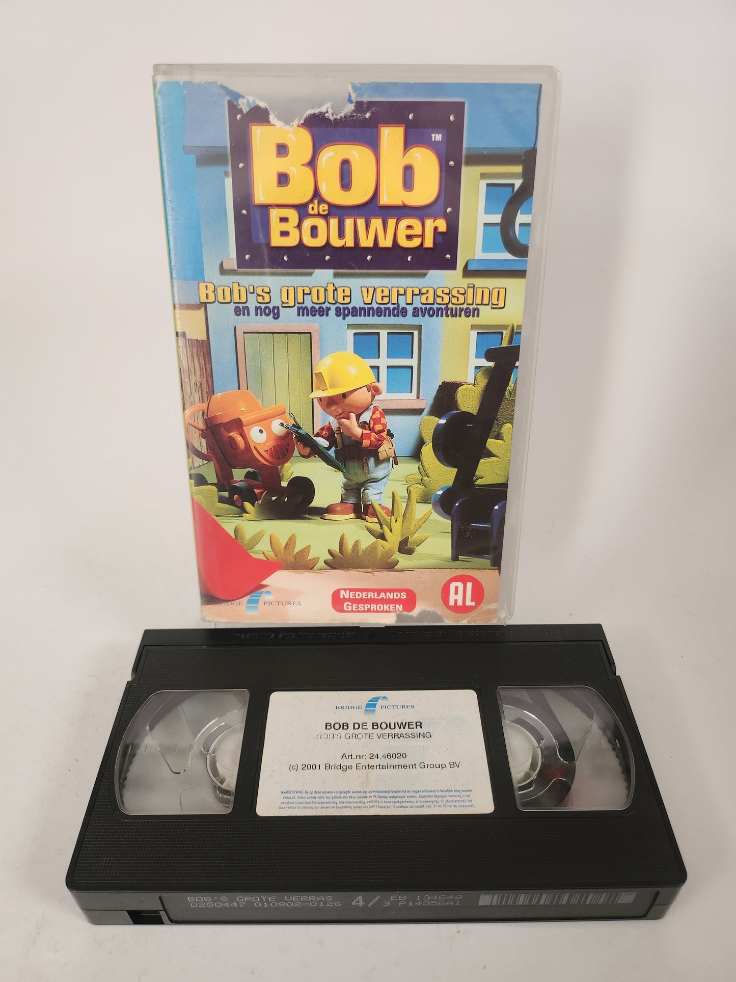 Bob de Bouwer "Bob's Grote Verrassing" VHS Kids
