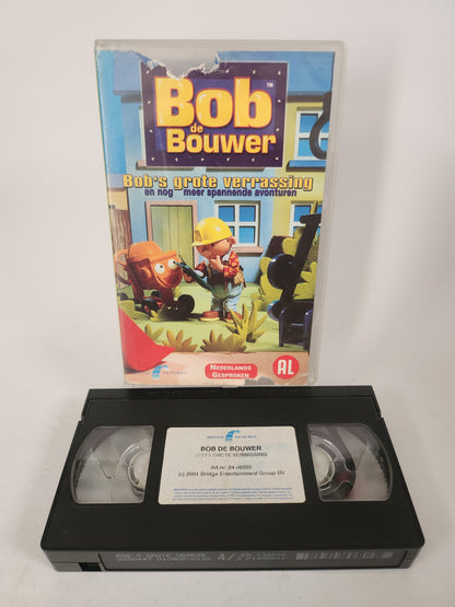 Bob de Bouwer "Bob's Grote Verrassing" VHS Kids