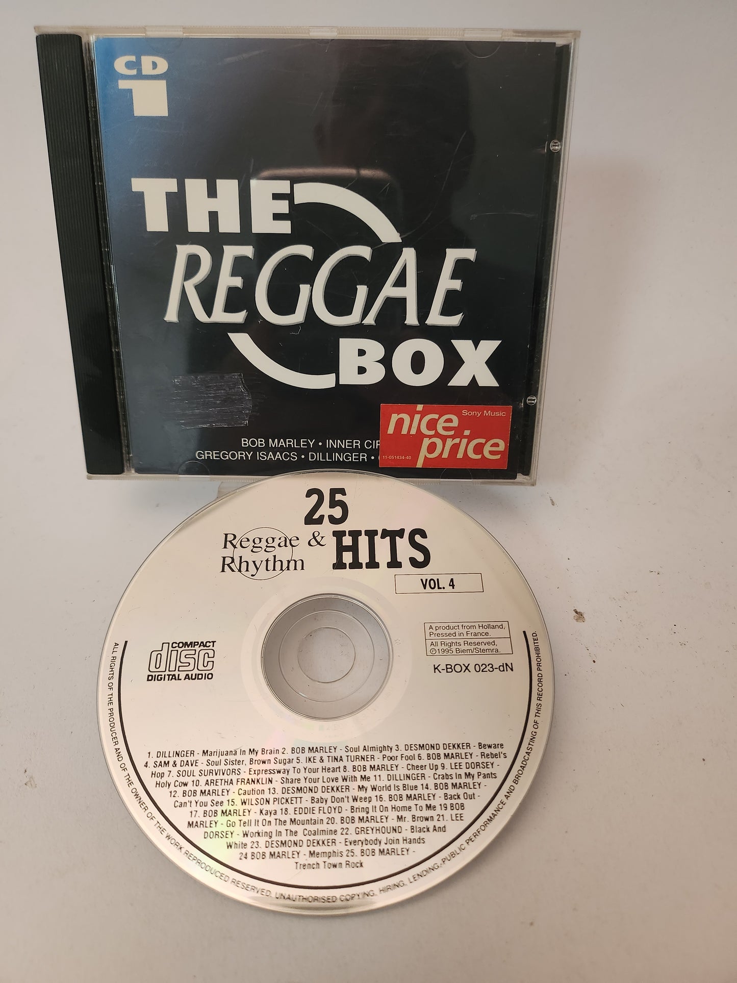 Reggae Box: 25 Reggae Rythm & Hits Volume 4 CD