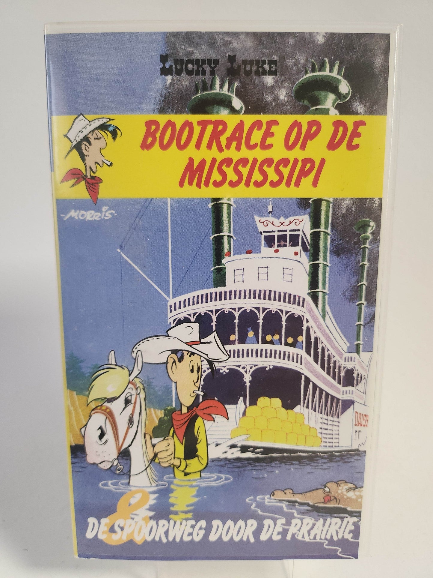 Lucky Luke: Bootrace op de Mississipi & de Spoorweg door de Prairie VHS Kids - Feniks Gameshop