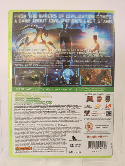Xcom Enemy Unkown Xbox 360 - Feniks Gameshop