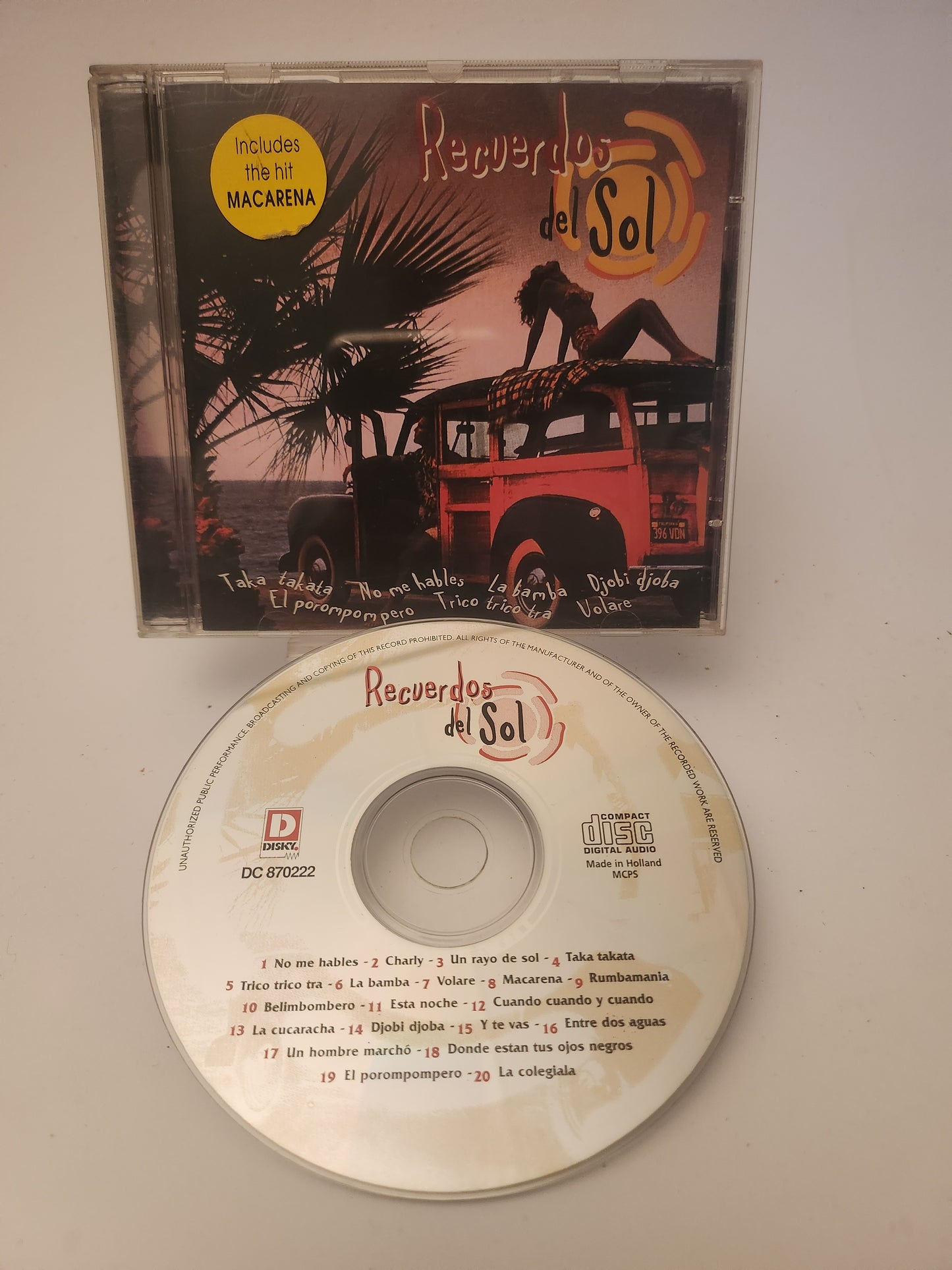 Recverdos del Sol CD