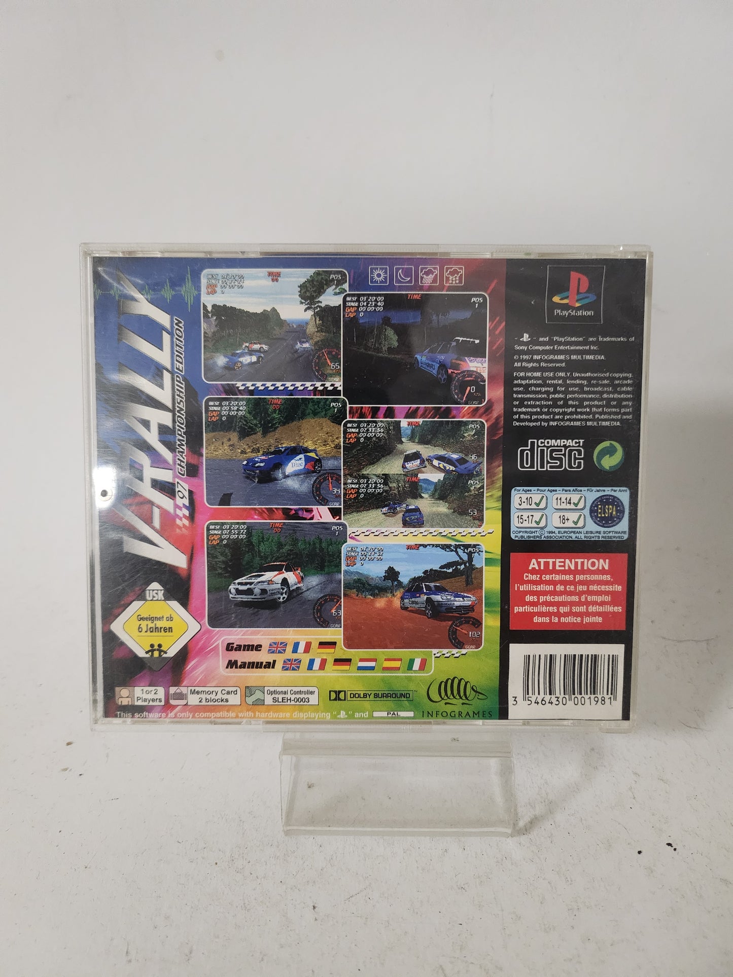 V-Rally Championship Edition Playstation 1