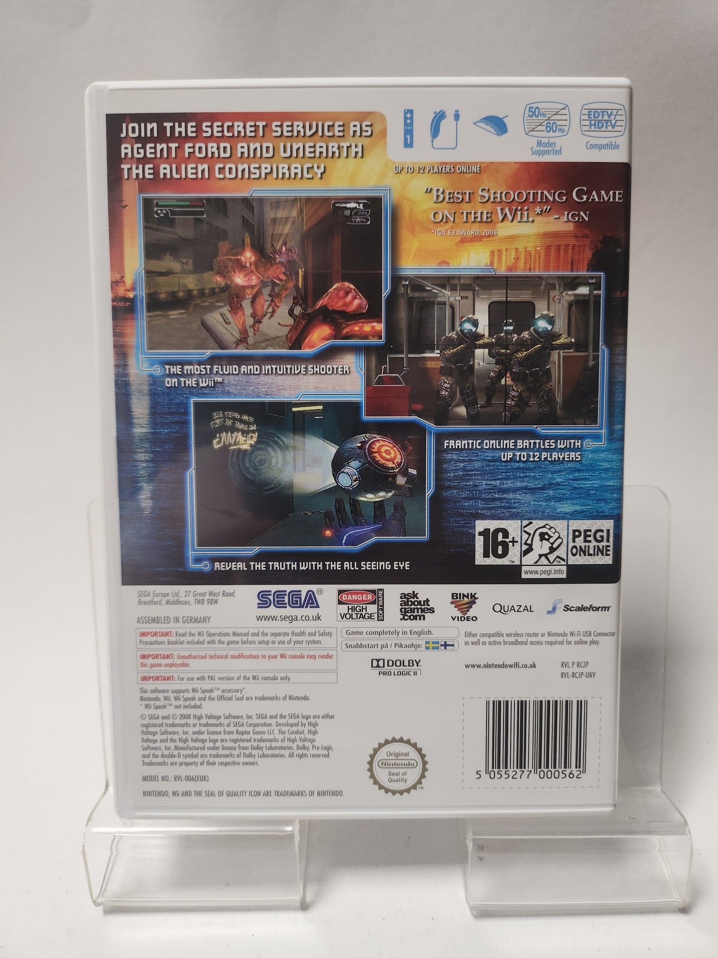 Conduit Special Edition Nintendo Wii