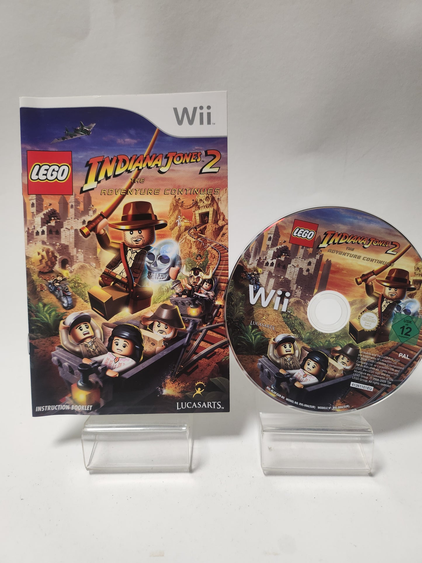 Lego Indiana Jones 2 the Adventure Continues Nintendo Wii
