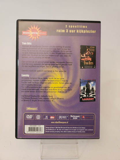 2 in 1 Films: Two Bits & Lansky Dvd Box