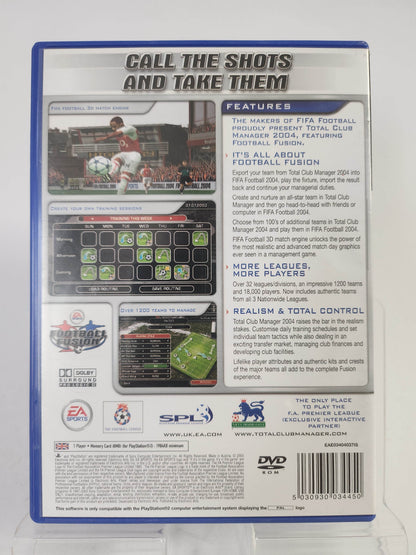Total Club Manager 2004 Playstation 2 - Feniks Gameshop