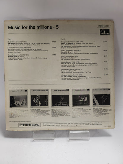 Music for the Millions 5 LP Vinyl