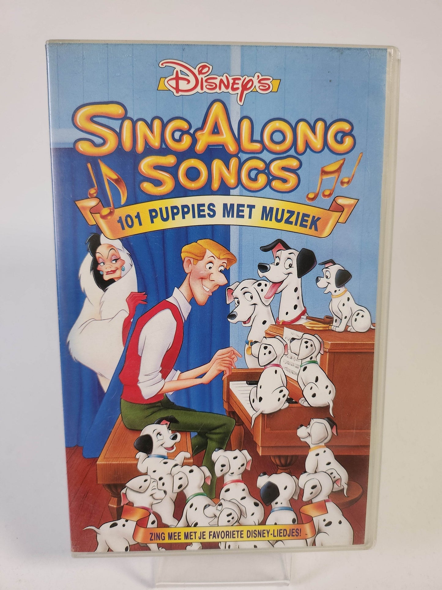 Disney's Sing Along Songs 101 Puppies met Muziek VHS Kids - Feniks Gameshop