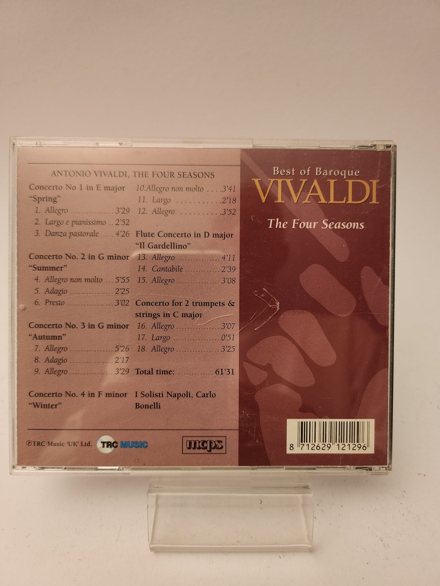 Best of Baroque Vivaldi: the Four Seasons CD