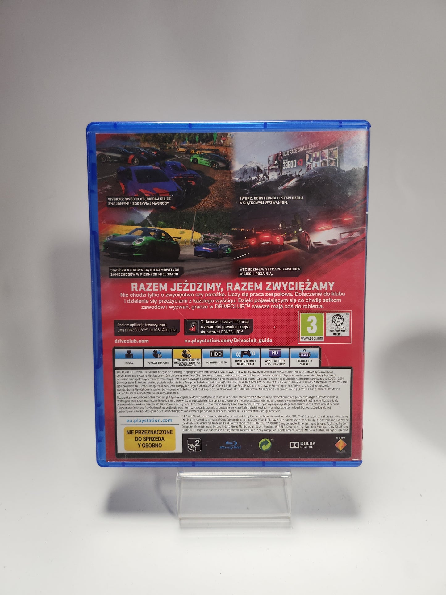 Driveclub (No Book) PlayStation 4