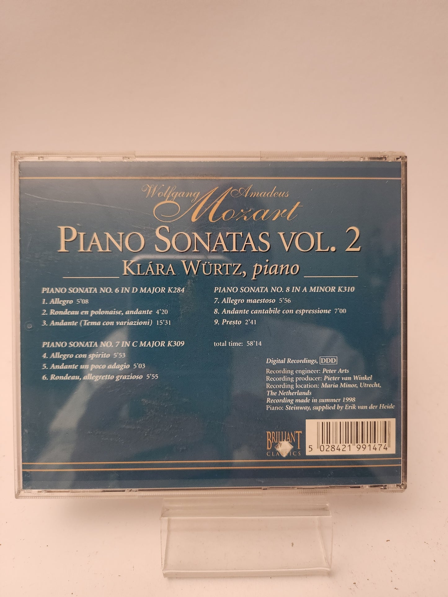 Mozart Piano Sonatas Volume 2 CD