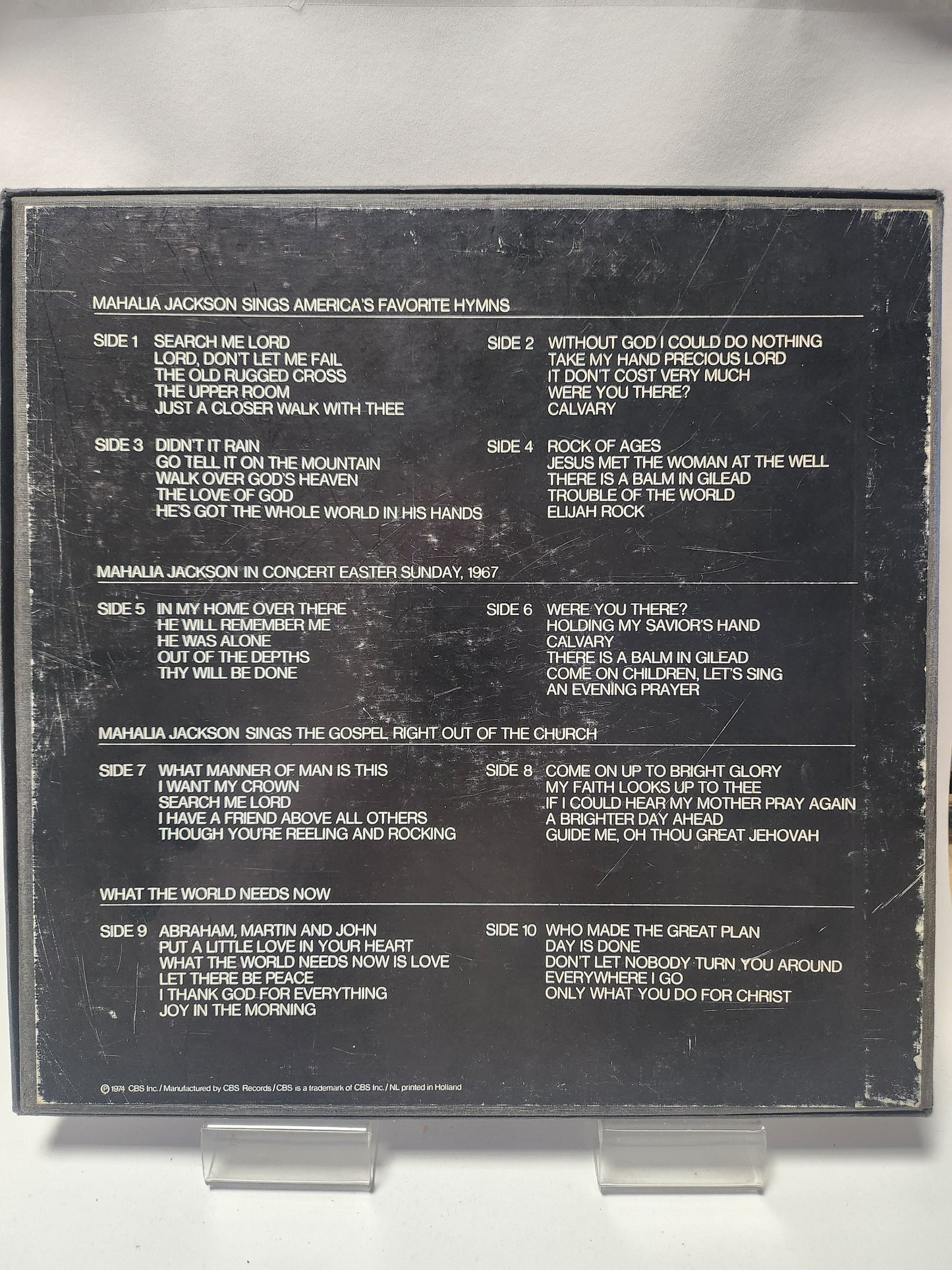 In Memoriam Mahalia Jackson 5 LP Vinyl