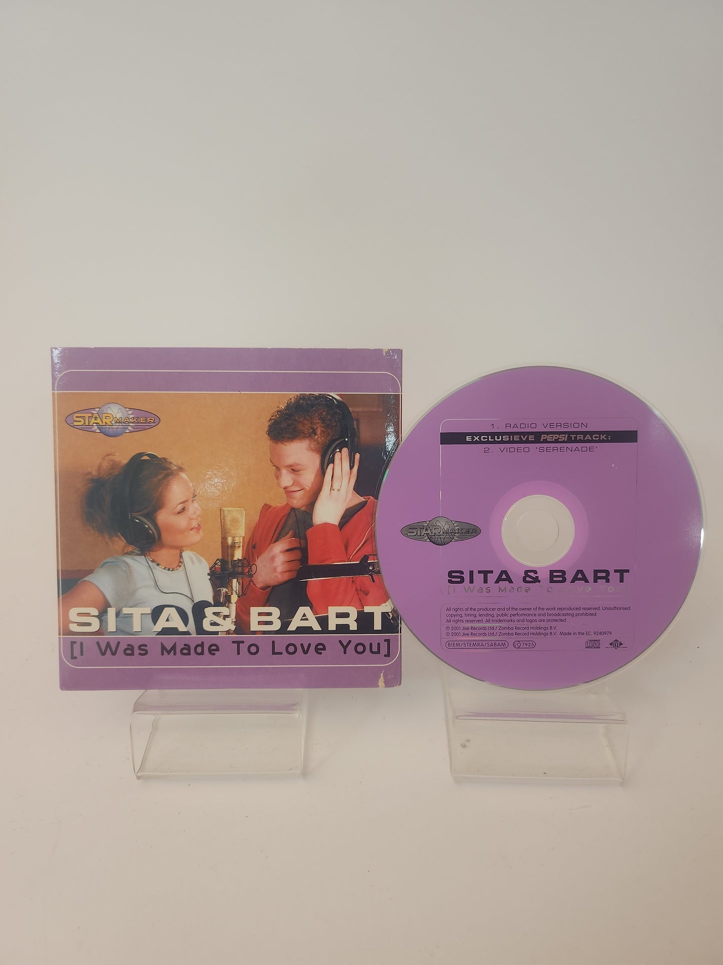 Sita & Bart: I was Made to Love You CD Single