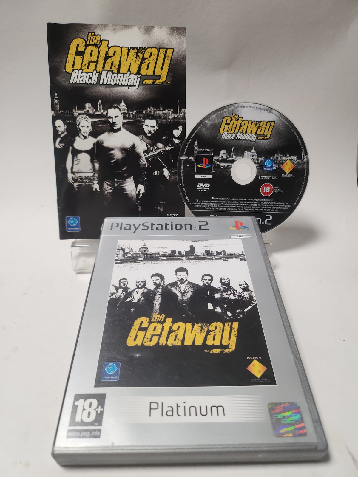 Getaway Black Monday Platinum Playstation 2