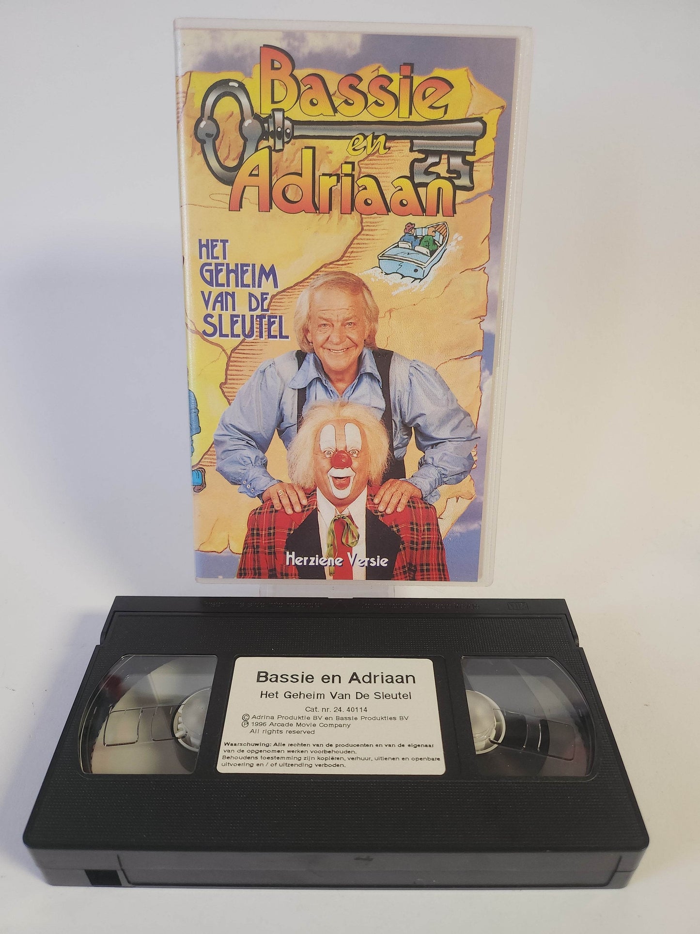 Bassie & Adriaan: het Geheim van de Sleutel VHS - Feniks Gameshop