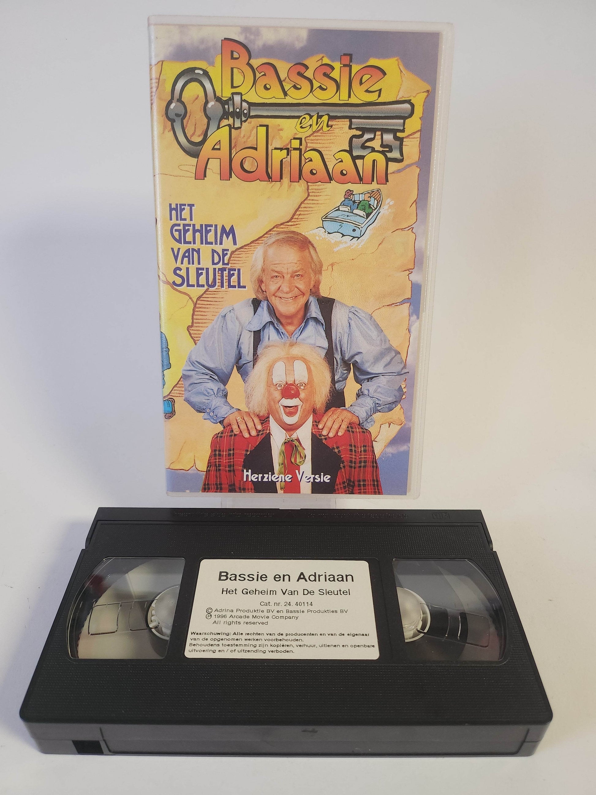 Bassie & Adriaan: het Geheim van de Sleutel VHS - Feniks Gameshop