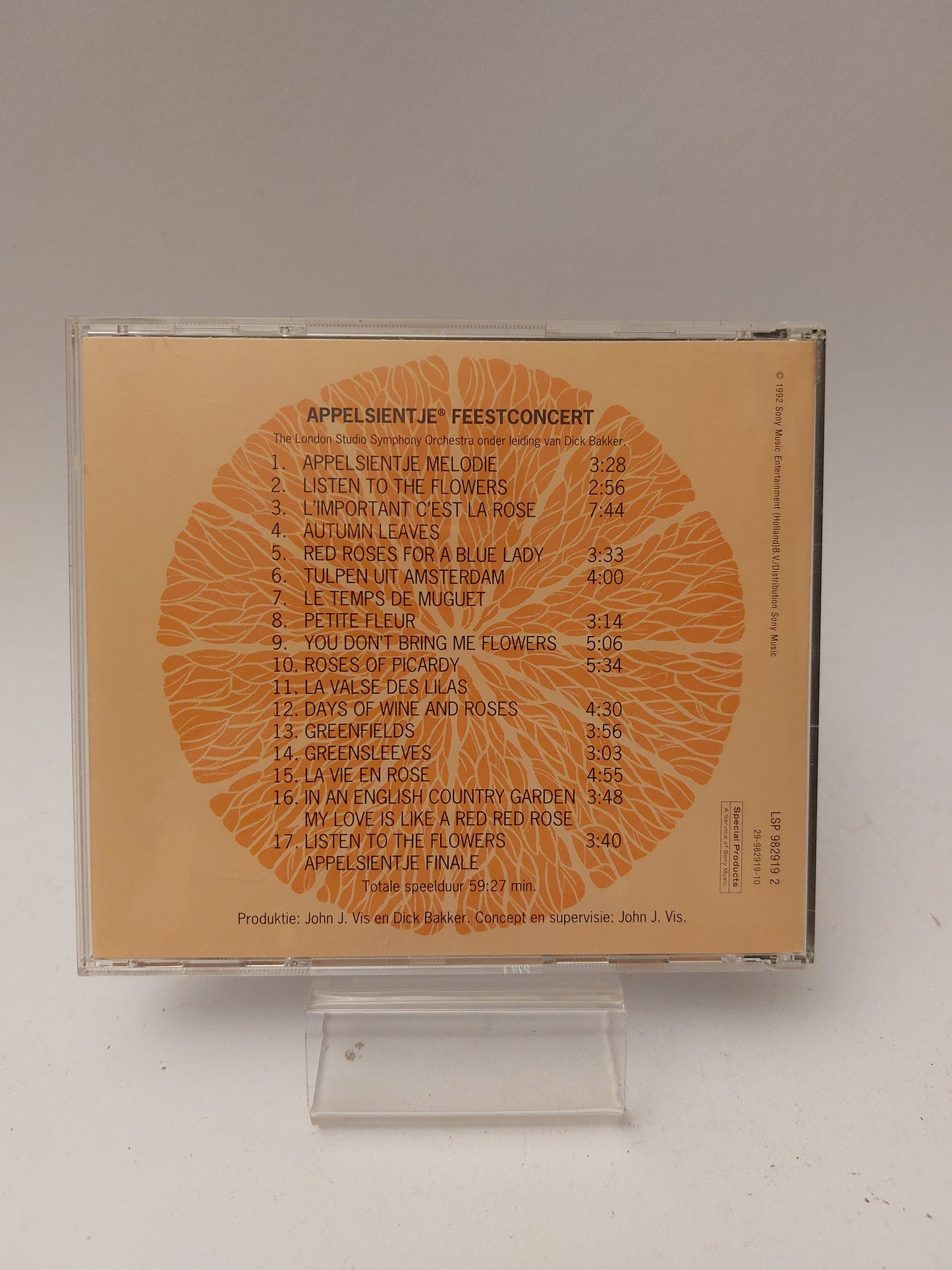 Appelsientje Feestconcert CD