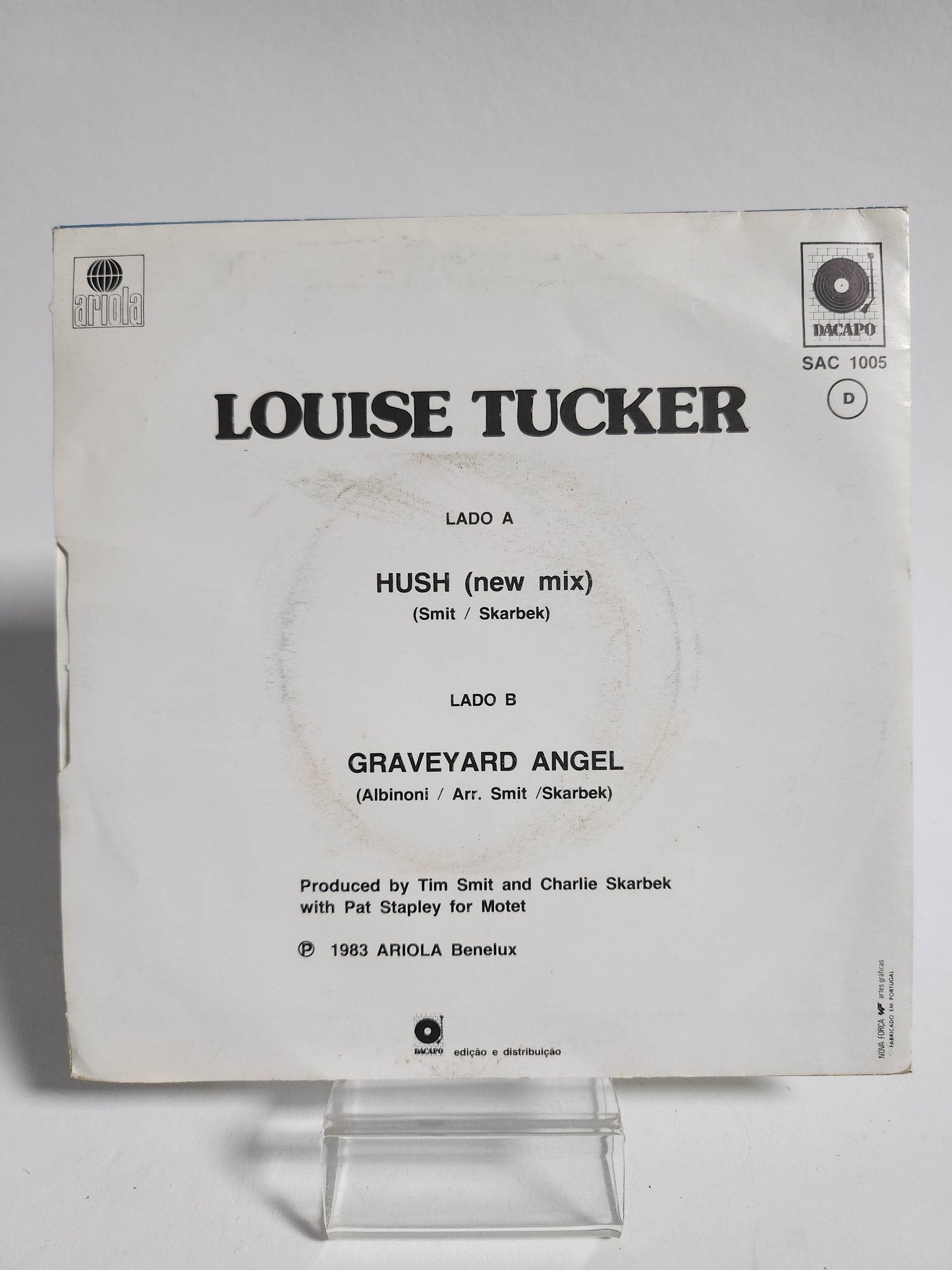 Louise Tucker: Hush (New Mix) Single Vinyl - Feniks Gameshop