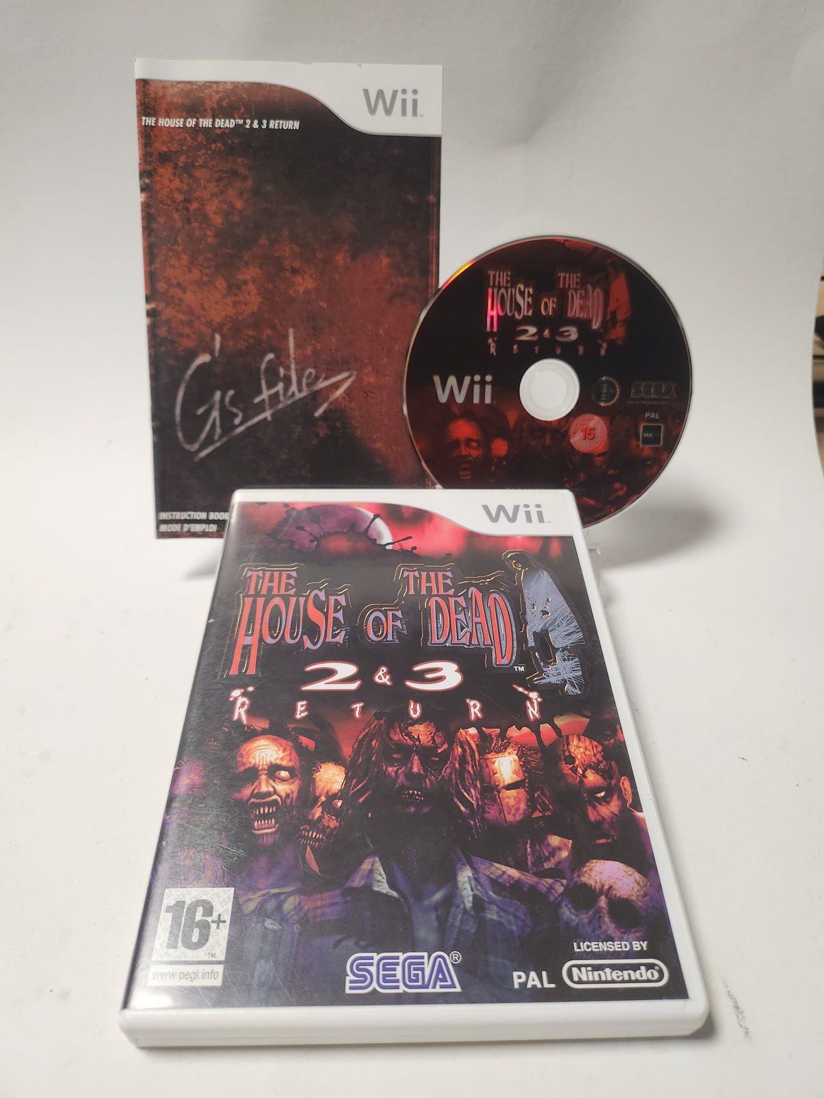 House of the Dead 2 & 3 Return Nintendo Wii