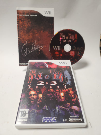 House of the Dead 2 & 3 Return Nintendo Wii