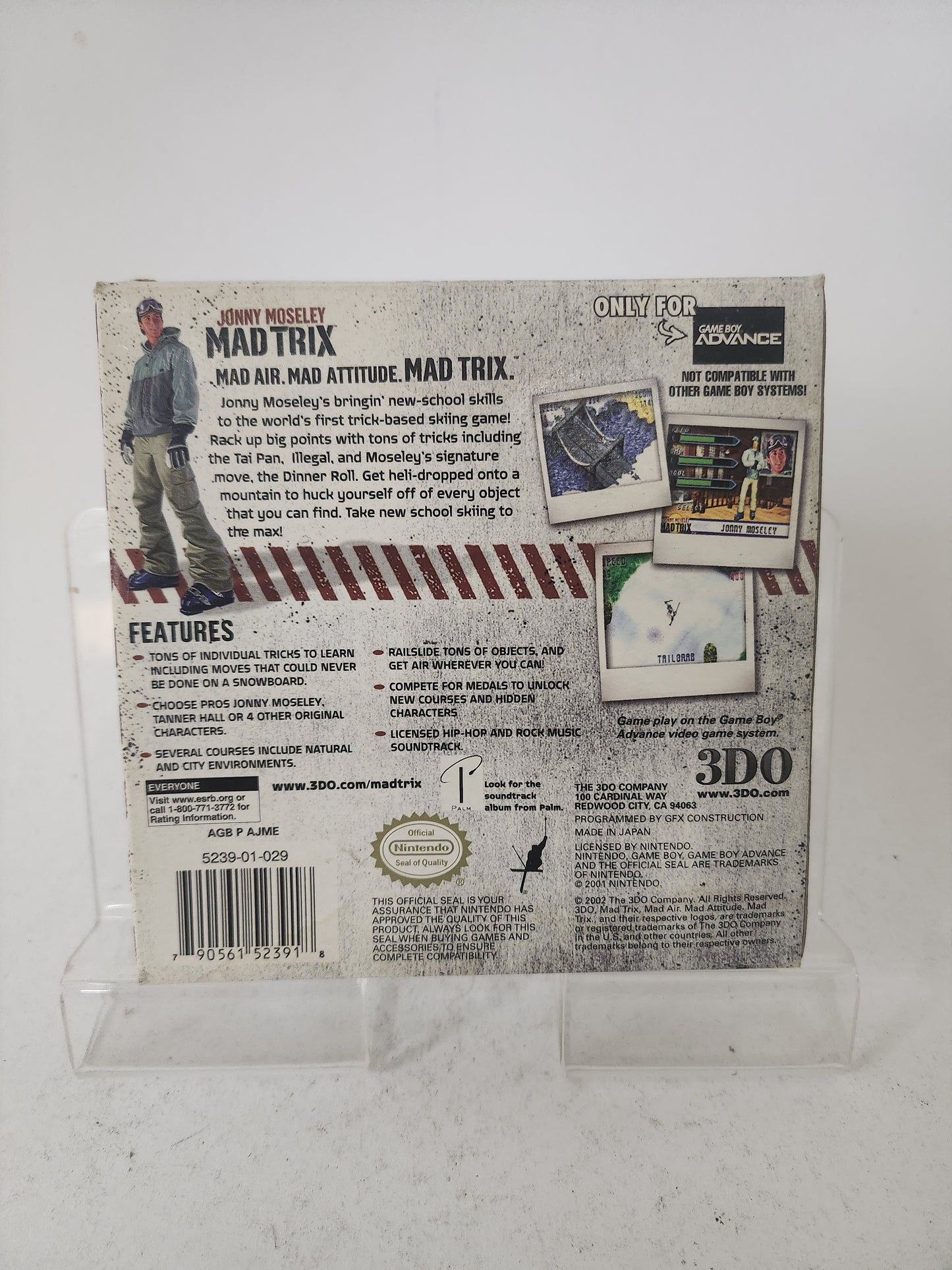 Jonny Moselex Mad Trix Boxed Game Boy Advance