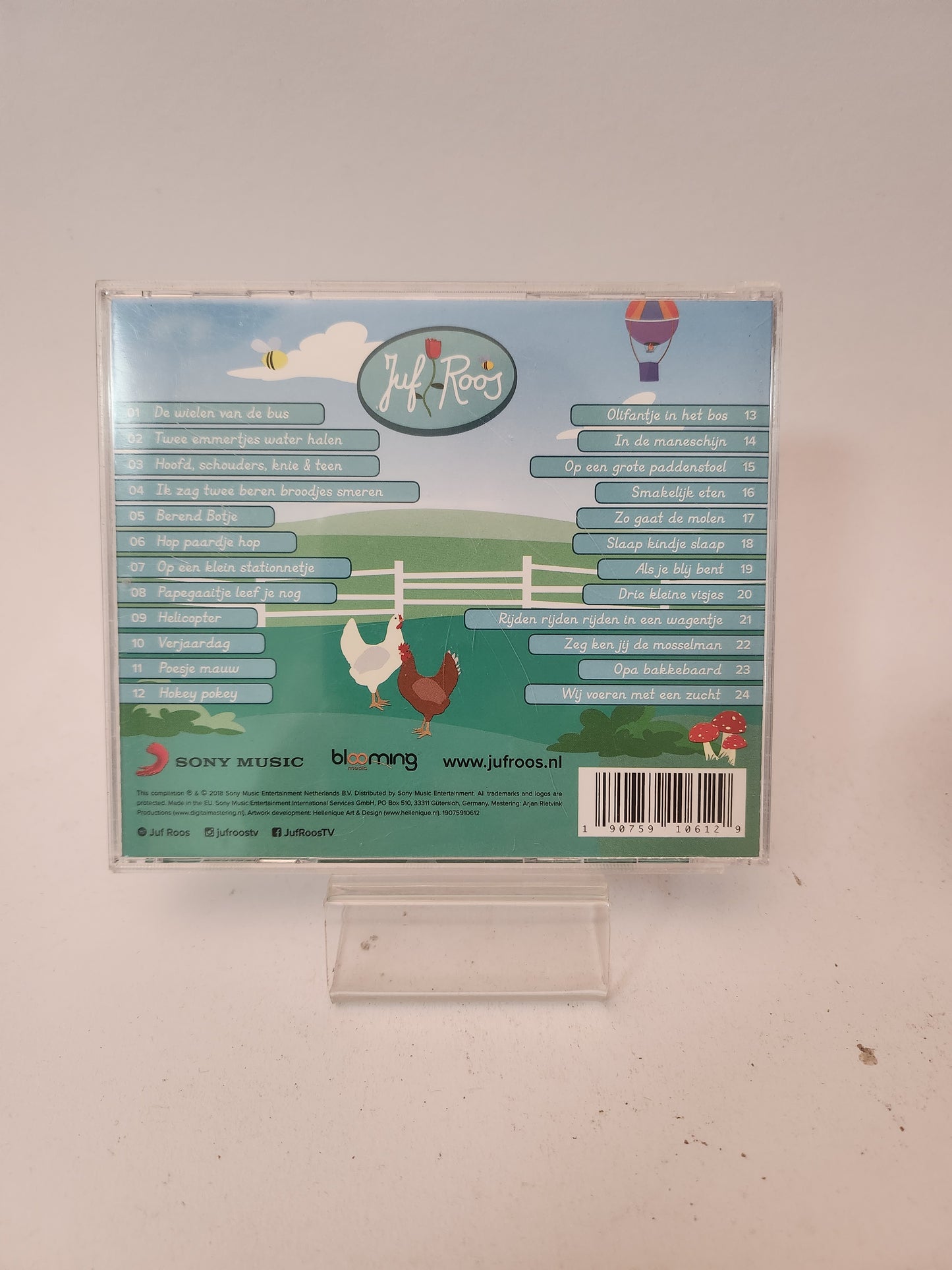 Juf Roos: Alle Liedjes uit Seizoen 1, 2 en 3! CD