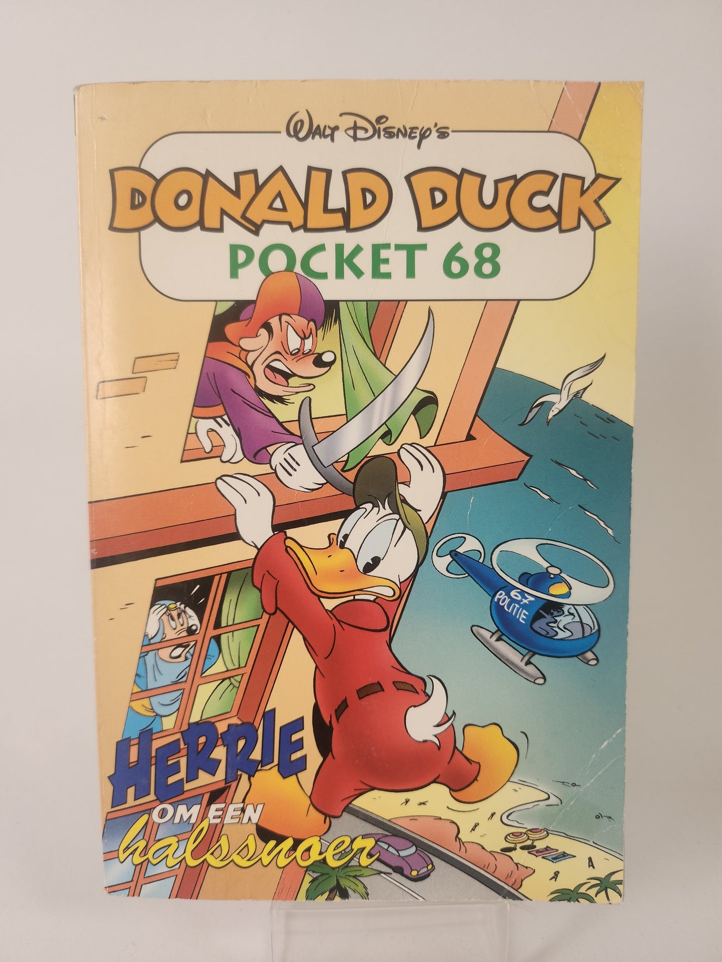 Donald Duck "Herrie on een Halssnoer" Pocket 68