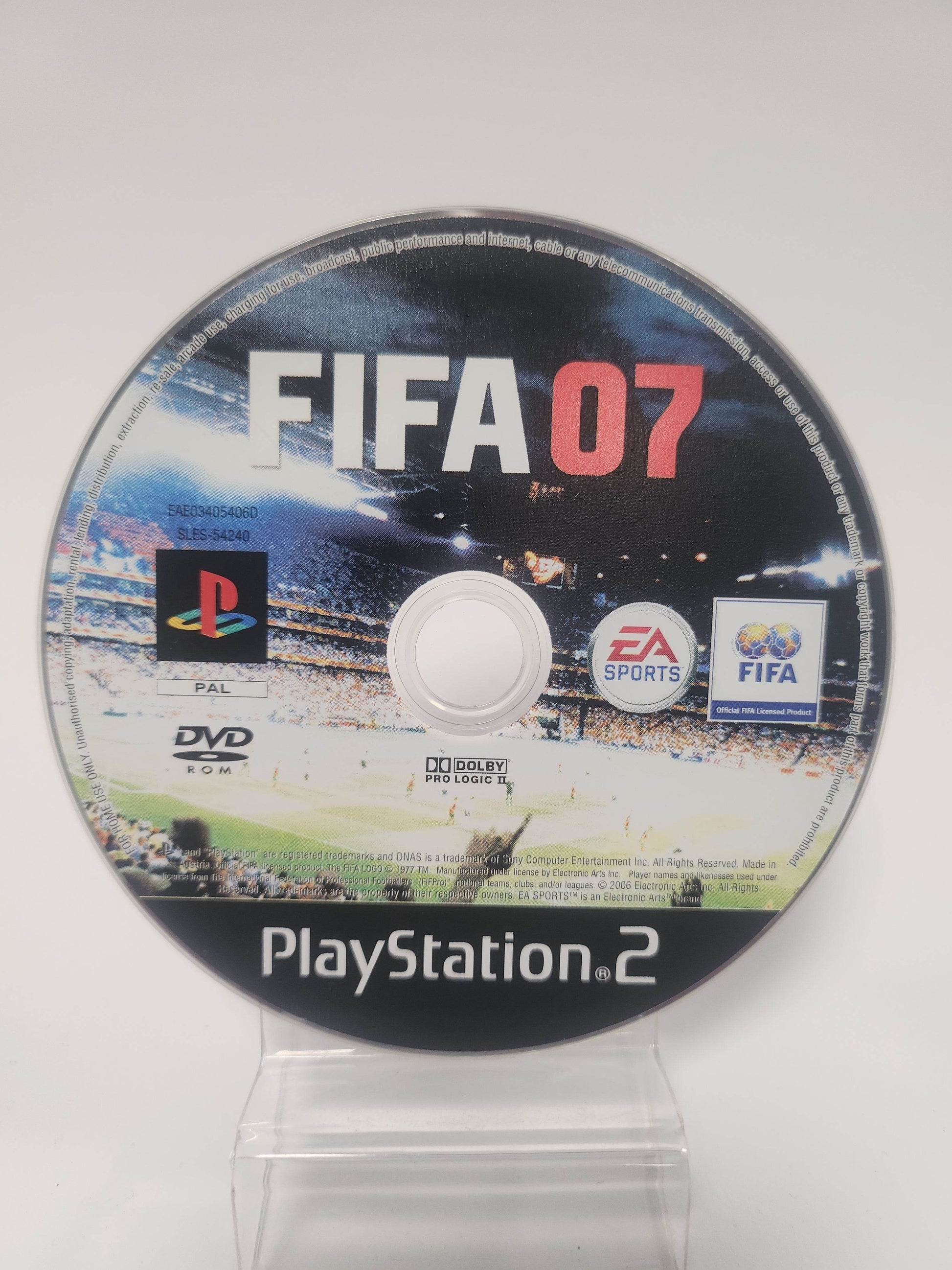Fifa 07 (Disc Only) PlayStation 2 - Feniks Gameshop