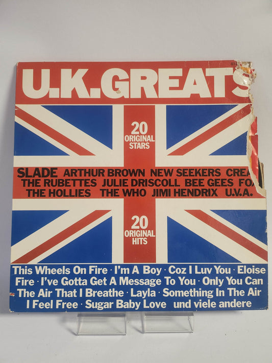 UK Greats: 20 Original Stars LP Vinyl - Feniks Gameshop
