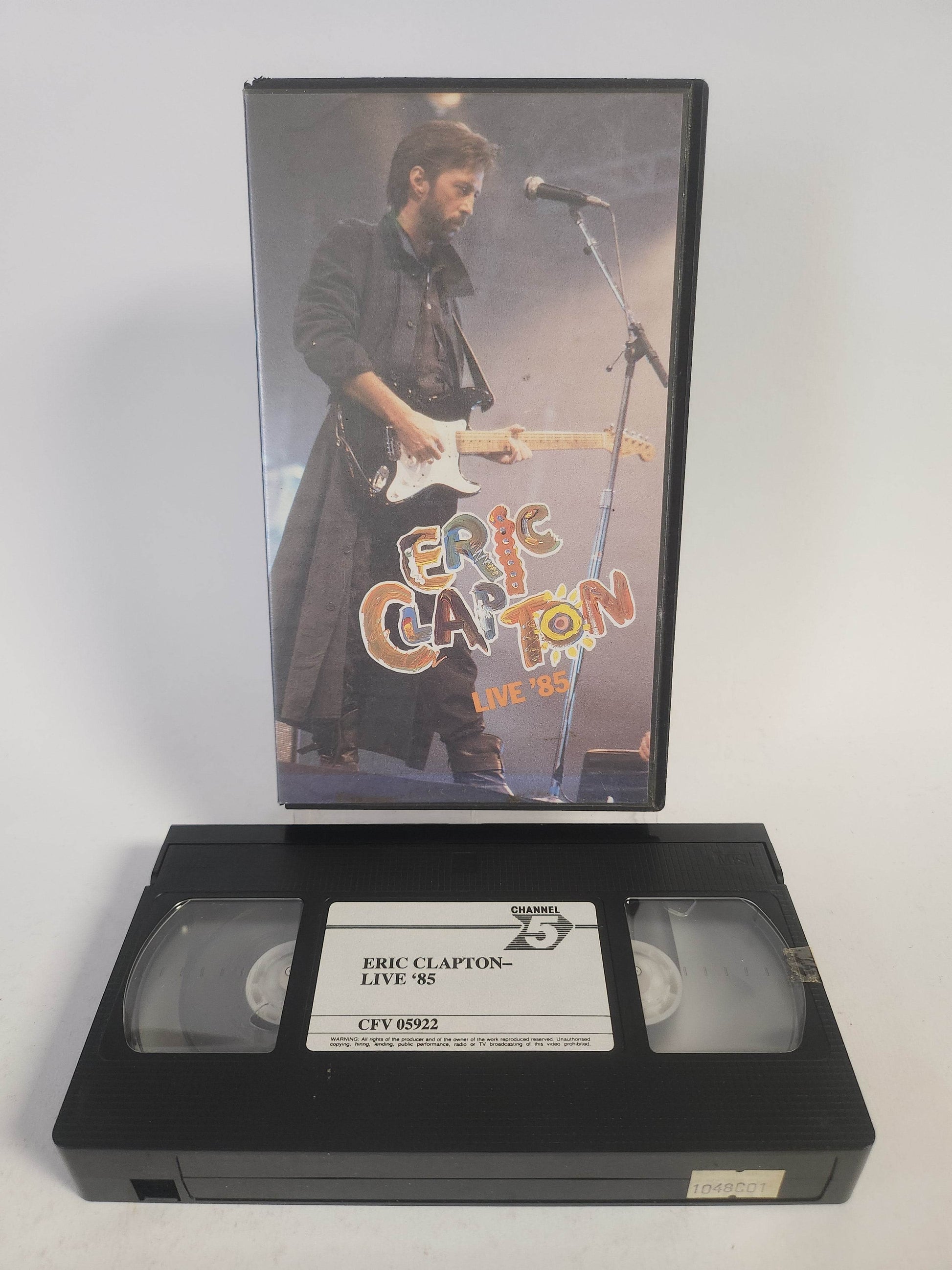 Eric Clapton Live '85 VHS - Feniks Gameshop