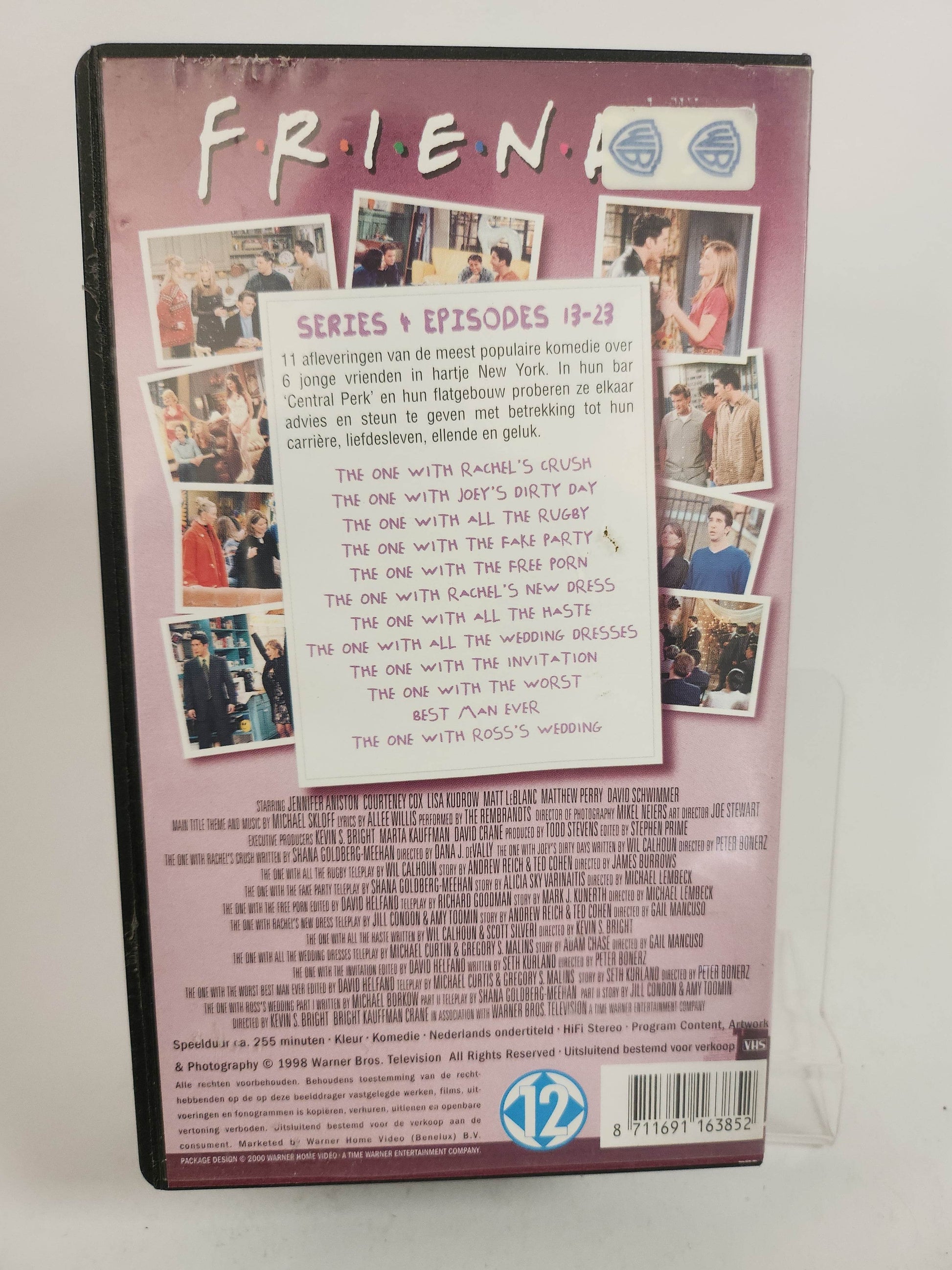 Friends Series 4 Episodes 13 - 23 VHS - Feniks Gameshop