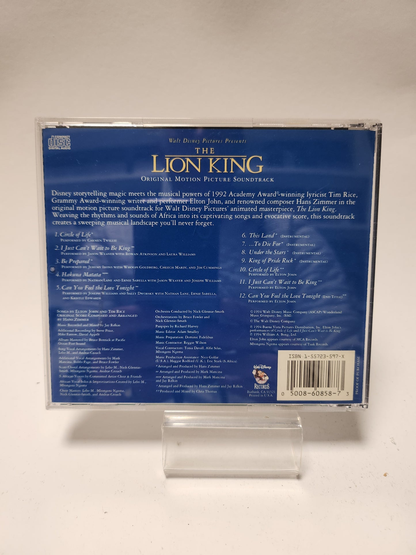 Lion King CD