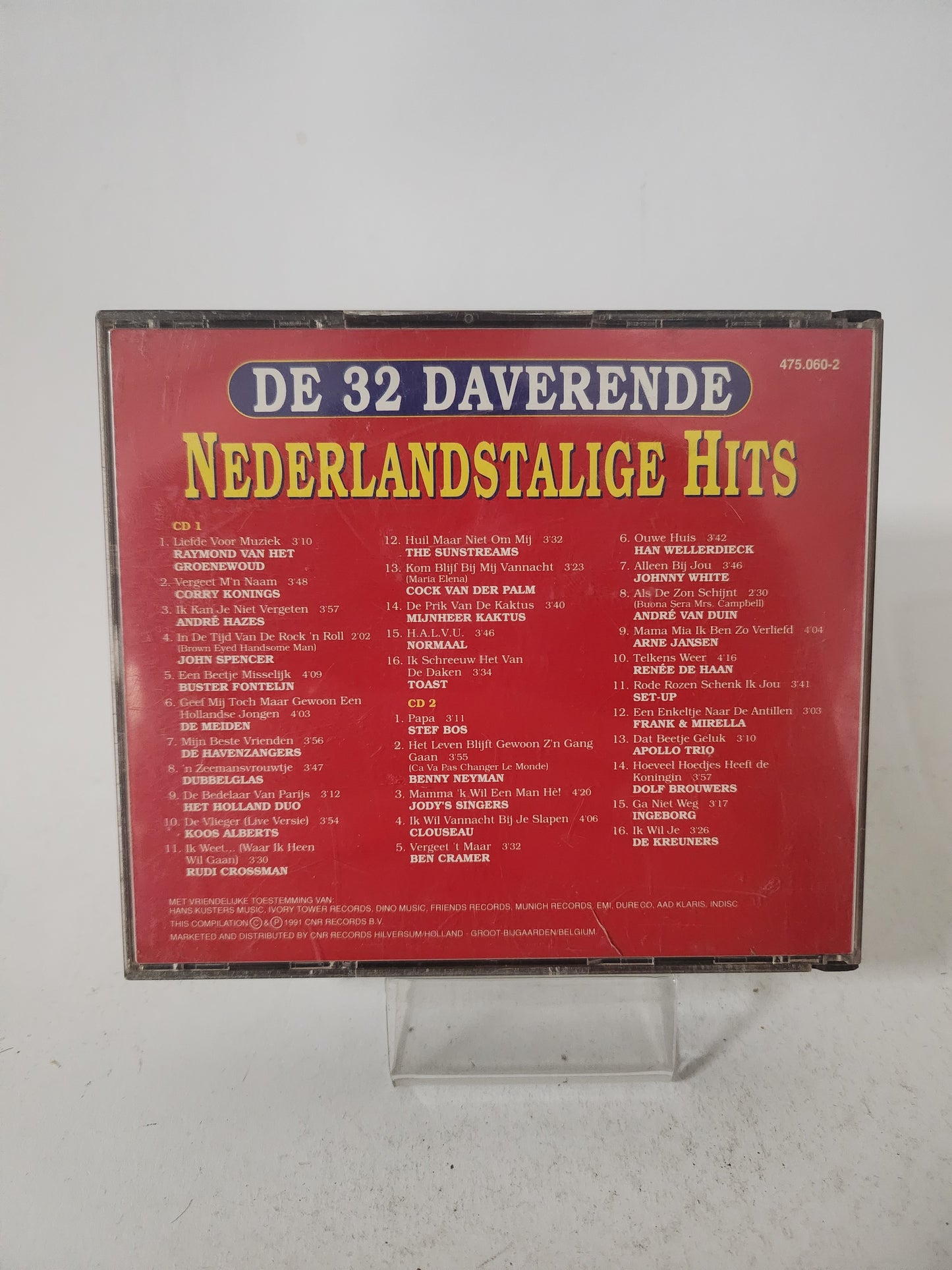 32 Daverende Nederlandstalige Hits Dubbel CD