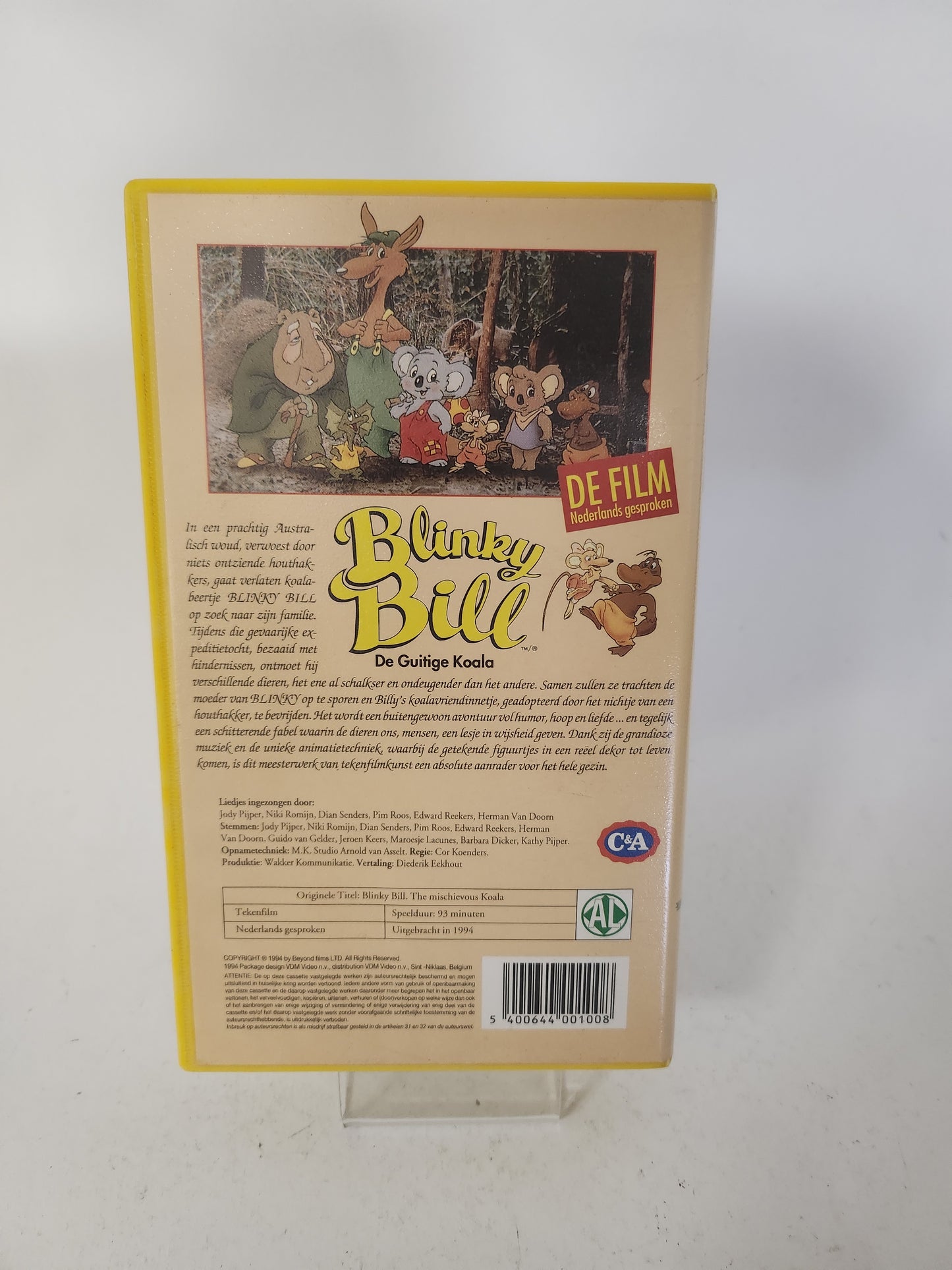 Blinky Bill: de Guitige Koala VHS Kids