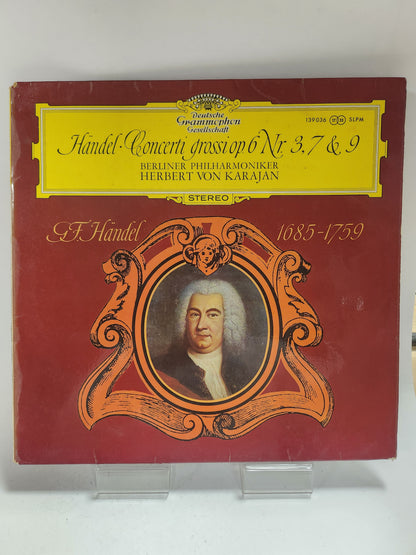 Händel - Concerti Grossi op 6 No 3, 7 & 9 LP Vinyl