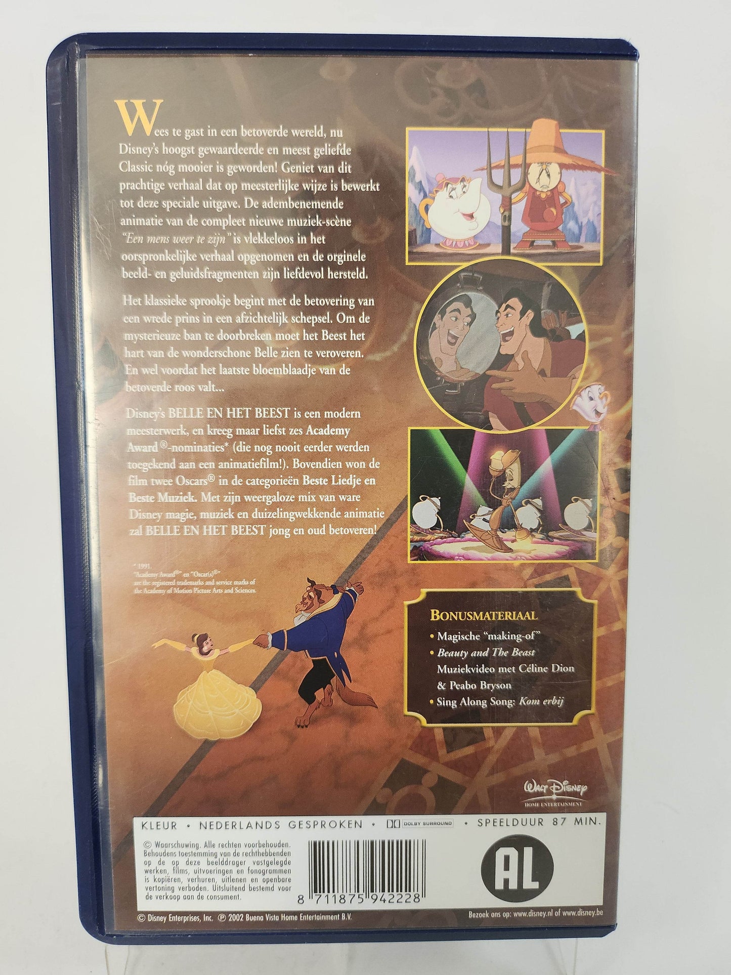 Belle en het Beest Speciale Uitvoering VHS Kids - Feniks Gameshop