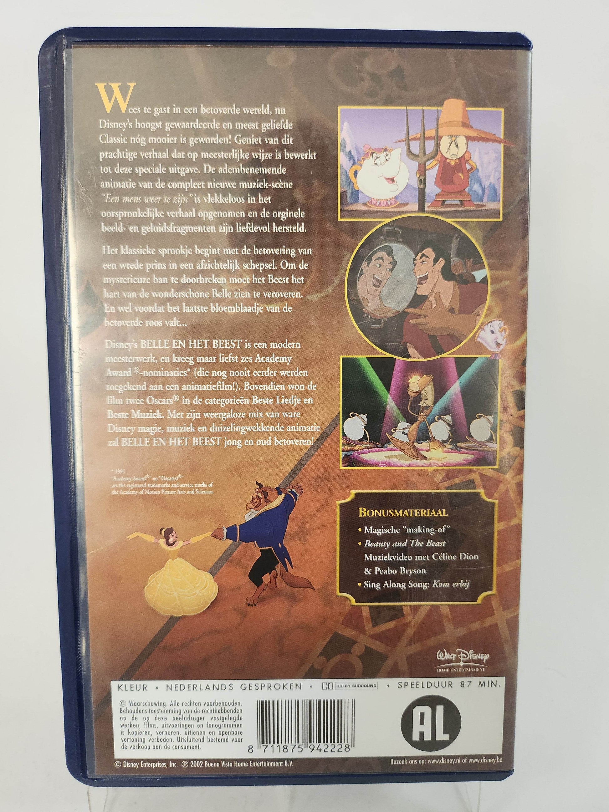 Belle en het Beest Speciale Uitvoering VHS Kids - Feniks Gameshop